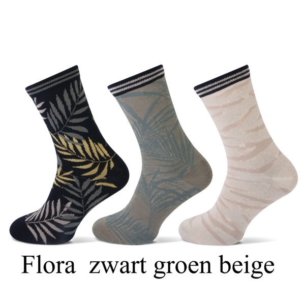 sokken maat 36/42 68 % katoen zonder voelbare teennaad 3 paar