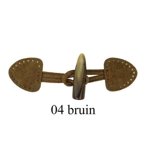 houtje touwtje sluiting 04 bruin