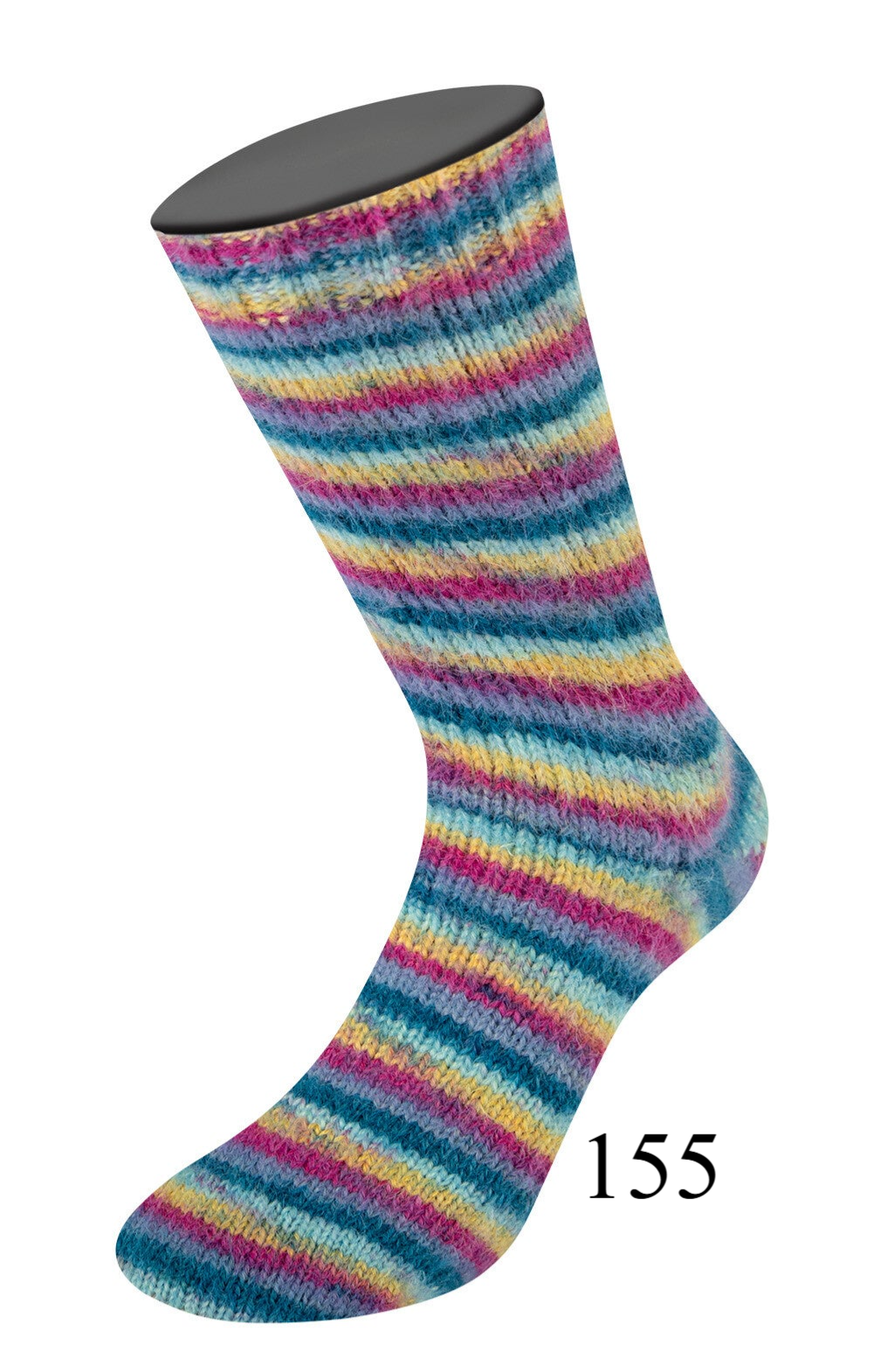 cosy socks multi stripes 100 gr.