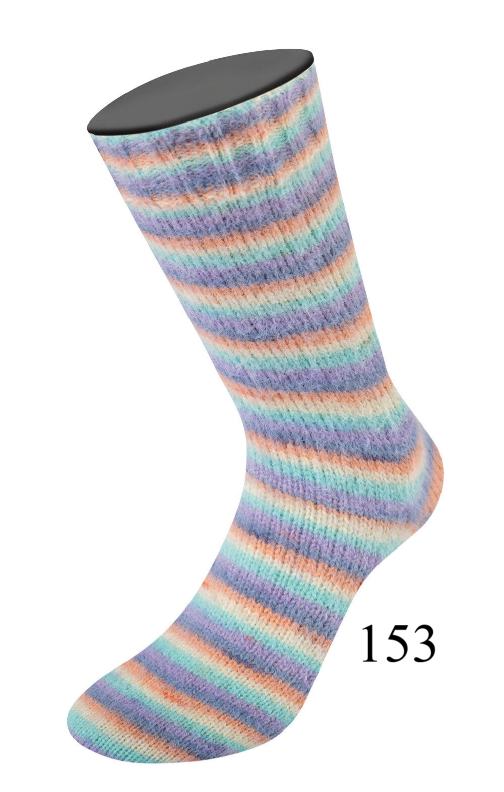 cosy socks multi stripes 100 gram