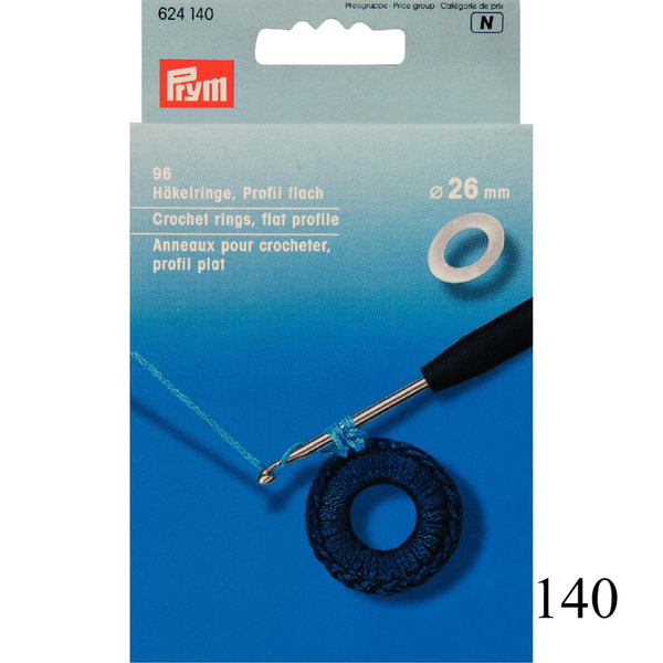 haakringen plat Ø 26 mm 96 stuks