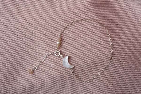 Armband Maansteen