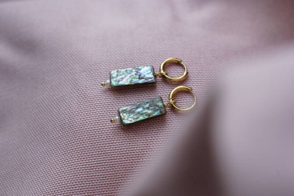 Oorbellen Abalone schelp