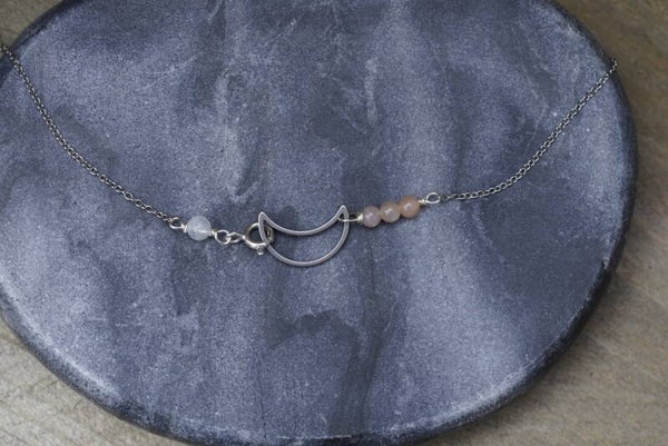 Ketting Luna zilver