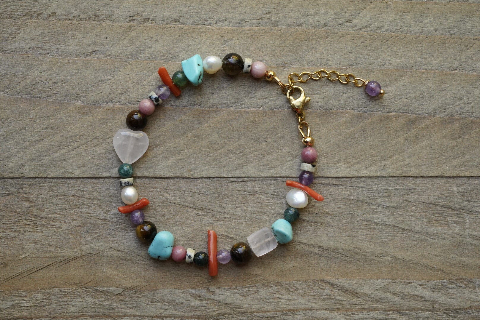Armband Mixed stones