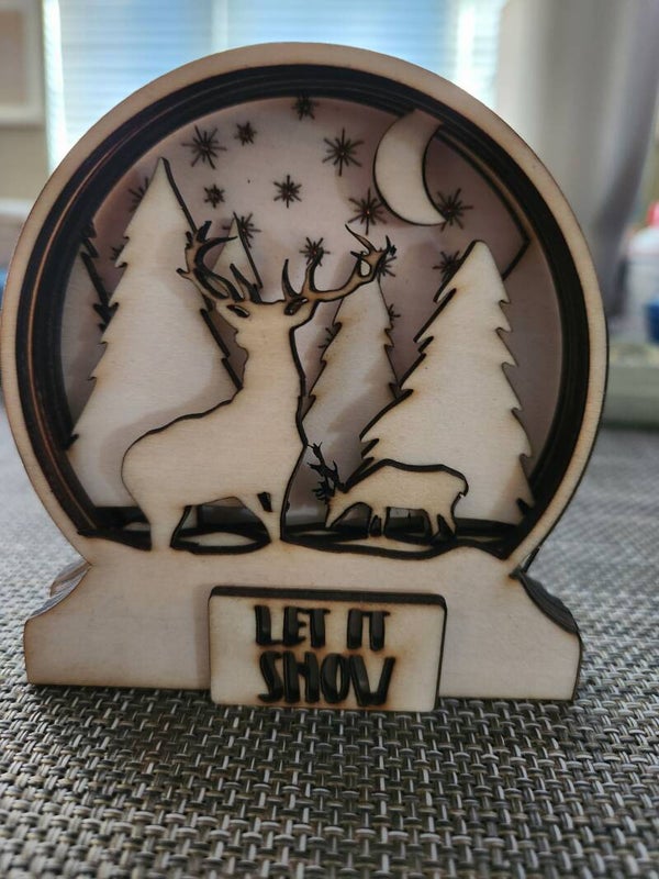 Christmas-Snow globe