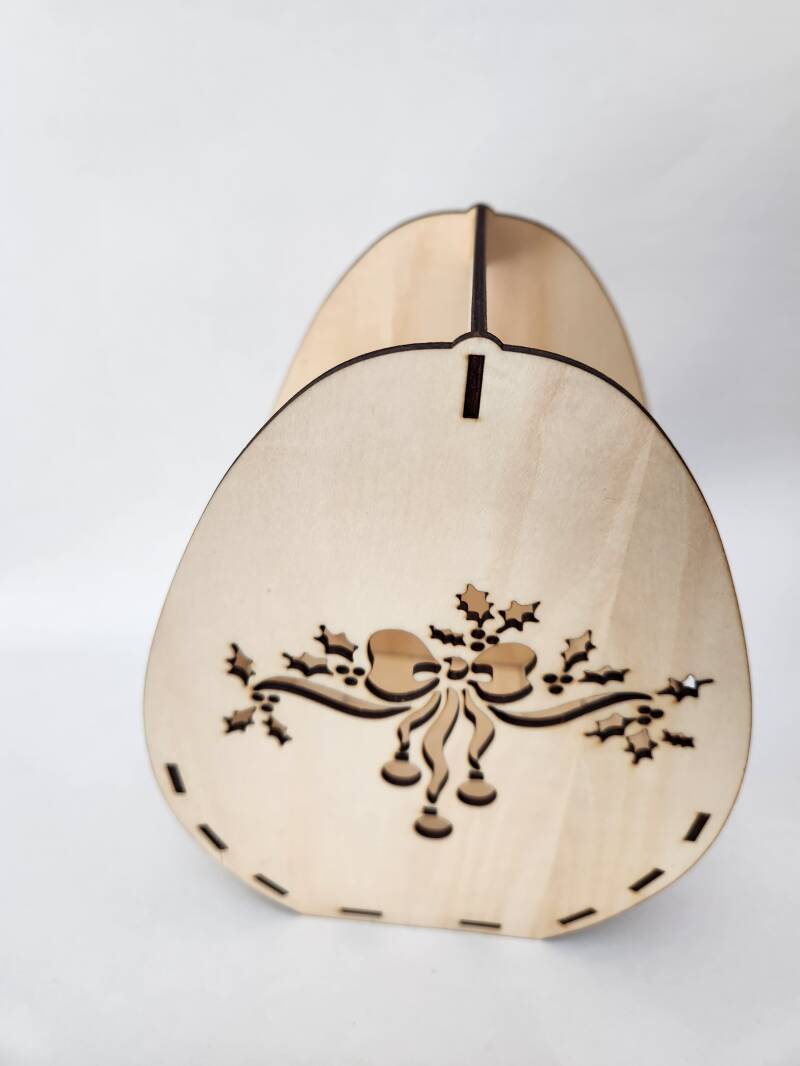 #07 Easter Basket W 5.3/4&quot;xD4.3/8&quot;xH 7.1/4&quot;