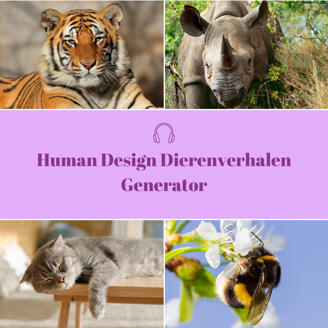 Human Design Dierenverhalen  - Generator