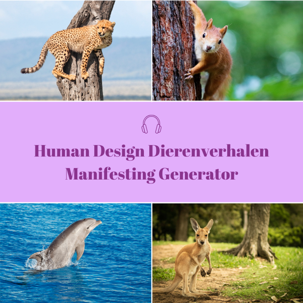 Human Design Dierenverhalen  - Manifesting Generator