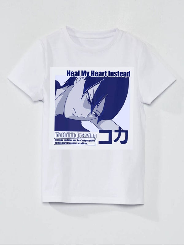 T-shirt blanc Chikara