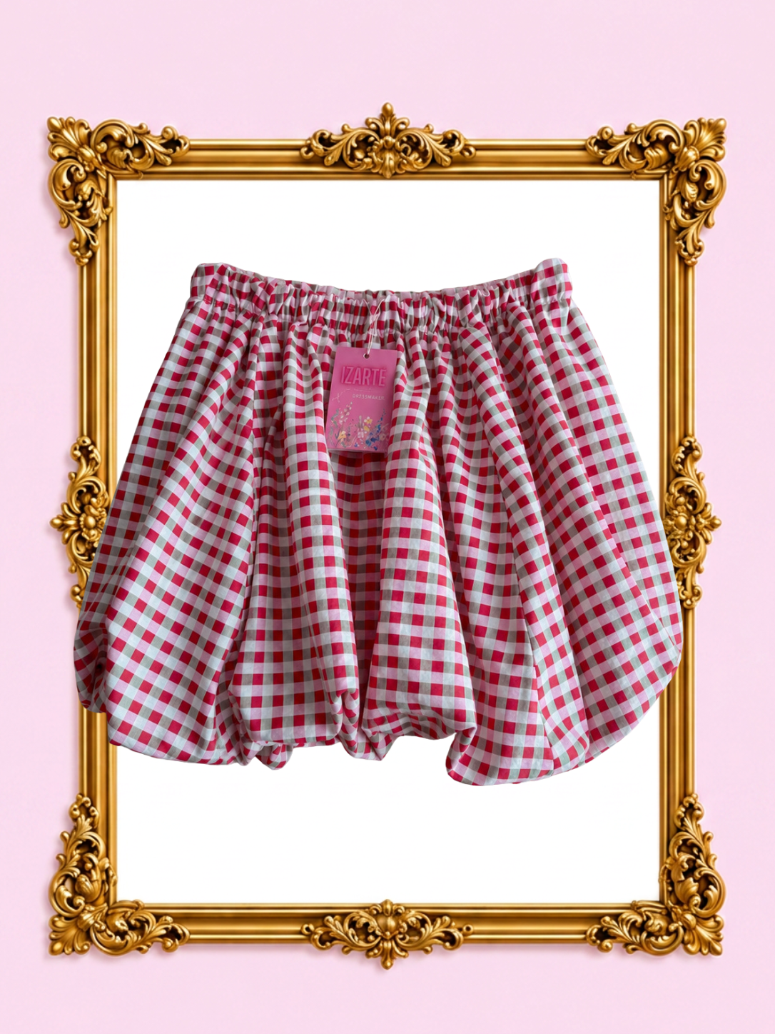 Kratkowy Ballon Skirt