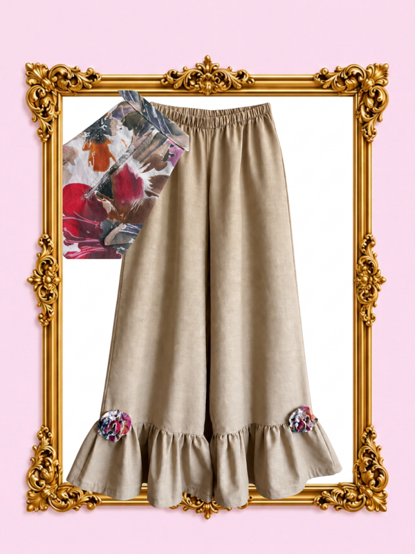 Falbaniary Latte Rose XS-L