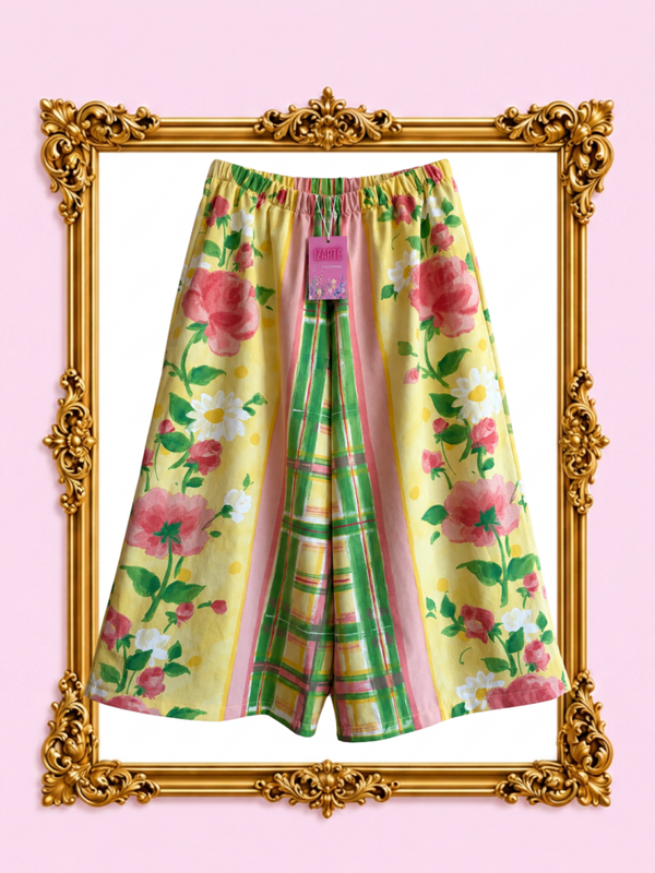 Bermudy Floral Art XS-M