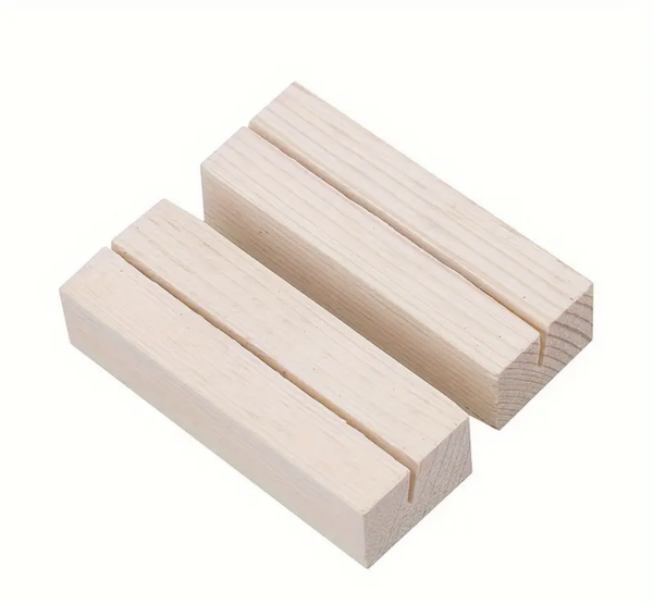 Extra houten kaarthoudertje (1 stuk)