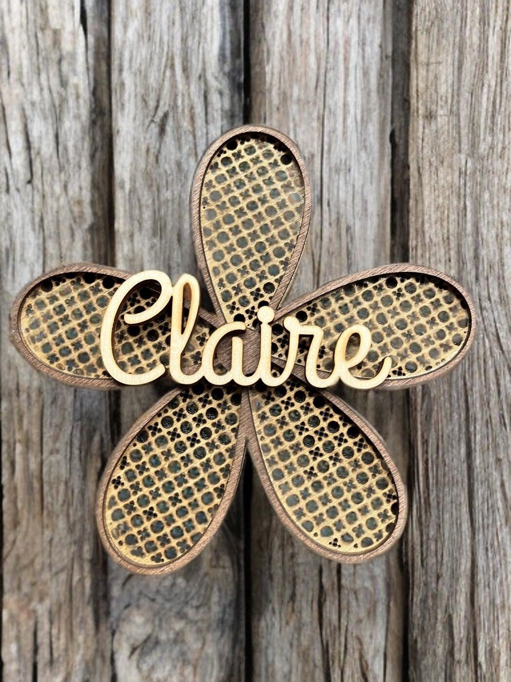 Prénom en bois à décorer – Personnalisation DIY