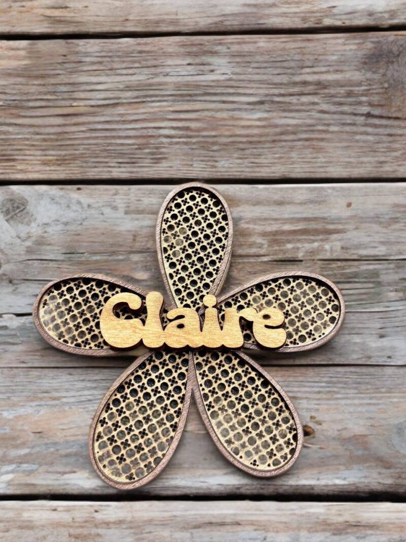 Prénom en bois à décorer – Personnalisation DIY