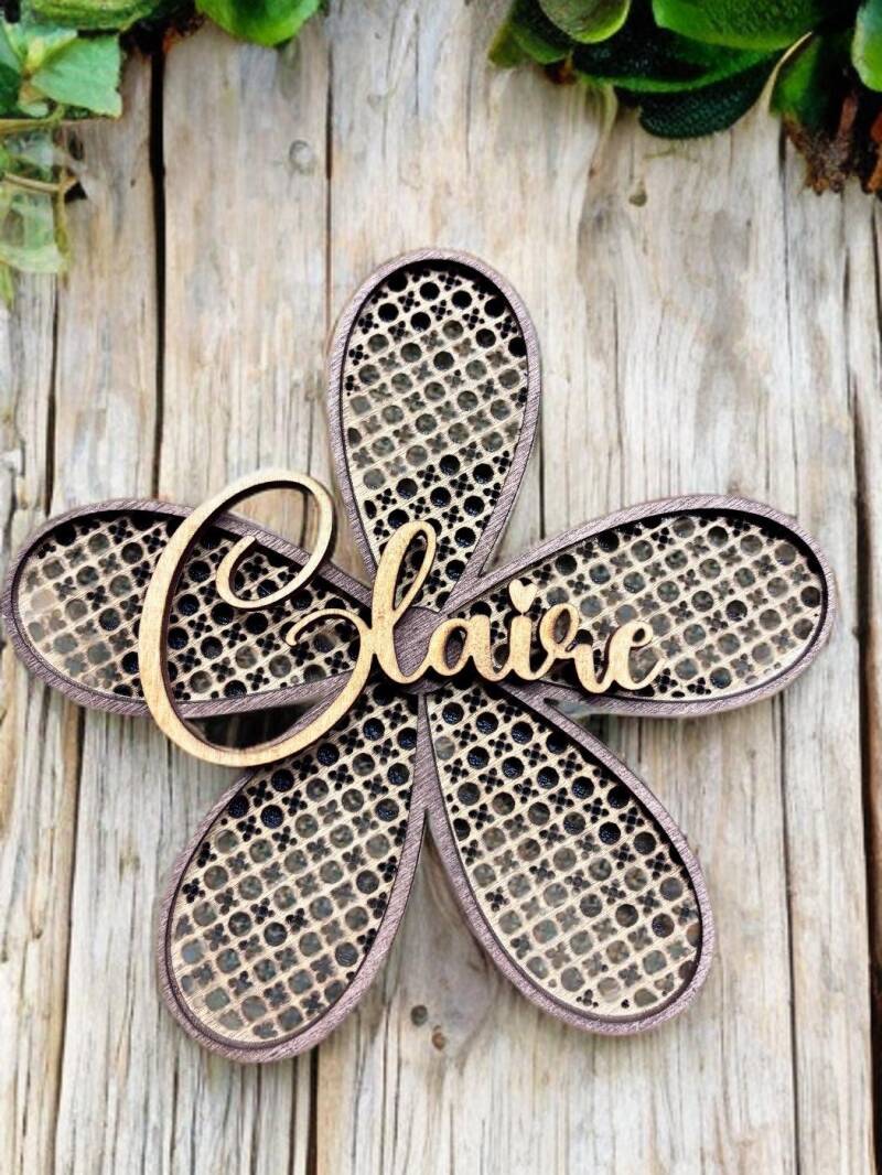 Prénom en bois à décorer – Personnalisation DIY