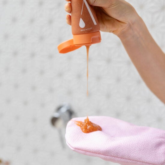 Exfoliator Handschoen