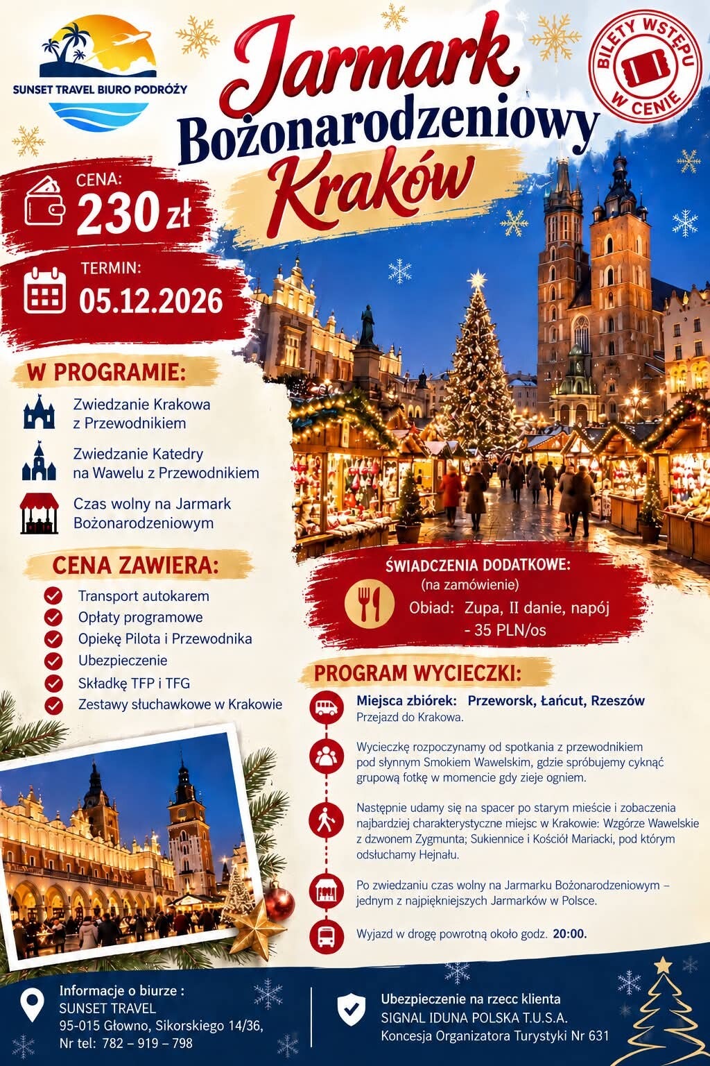 Jarmark Bożonarodzeniowy Kraków