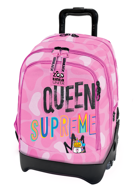 ZAINO CROSS SYSTEM TINTA UNITA ZOO QUEEN