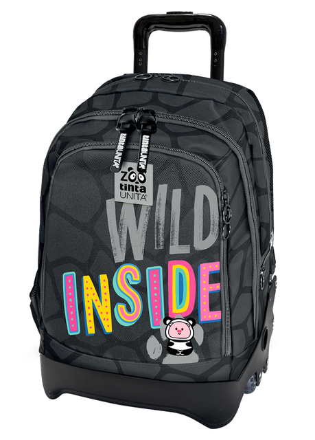 ZAINO CROSS SYSTEM TINTA UNITA ZOO WILD