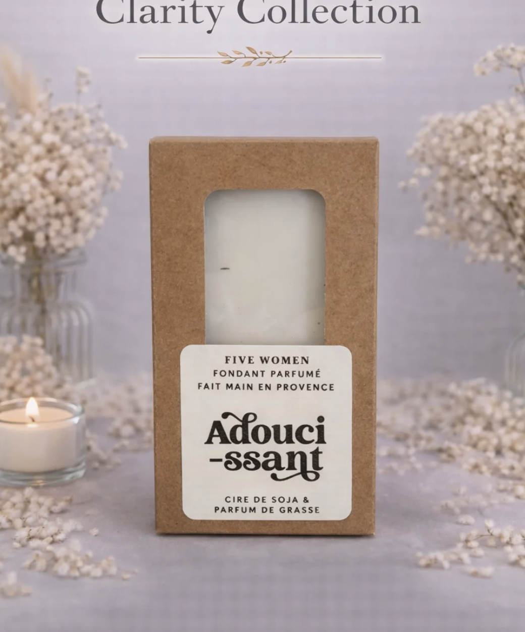 Suspension parfumée en cire – Adoucissant