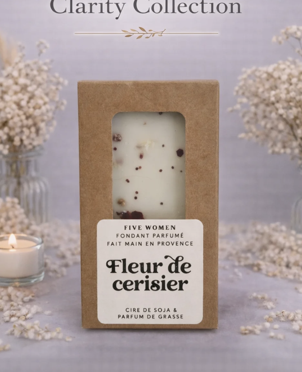Suspension parfumée en cire – Fleur de cerisier