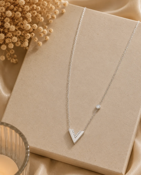 Collier V Argenté