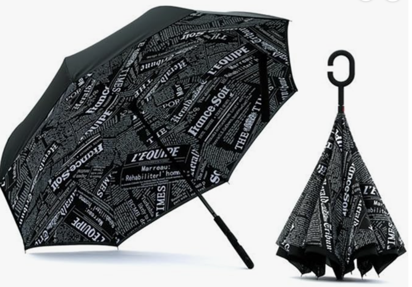 Parapluie inversé – Pratique, original et élégant