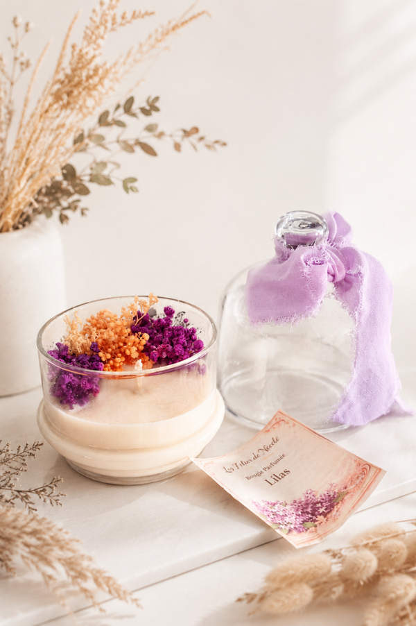 Bougie parfumée – Lilas