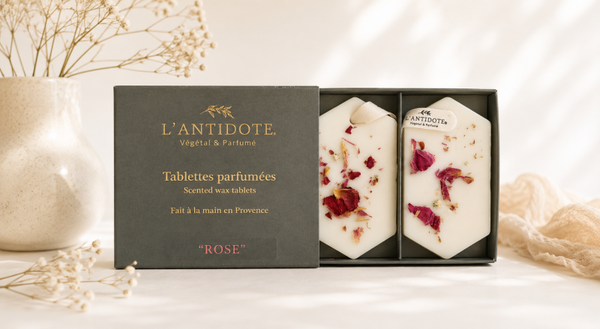 Tablettes parfumées Rose – L’Antidote