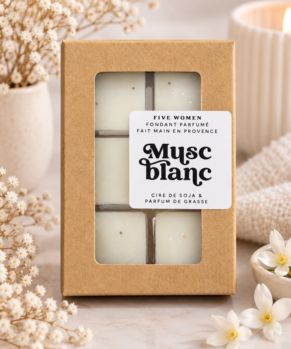 Fondant parfumé Musc Blanc