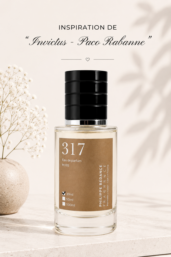 Parfum Homme 317 – Inspiration Invictus – 30 ml