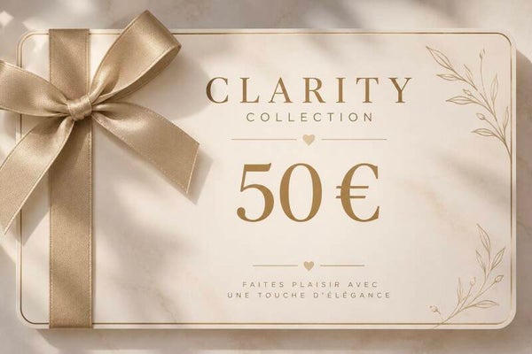 Carte cadeau Clarity Collection – 50 €