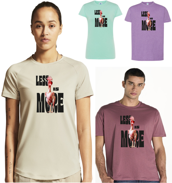 T-shirt Less is MORE