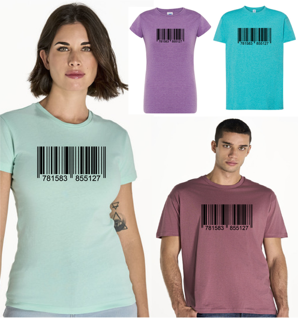 T-shirt Streepjescode
