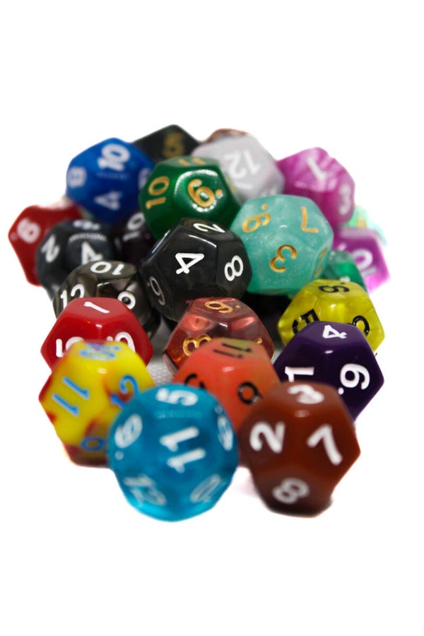 12-zijdige dobbelsteen