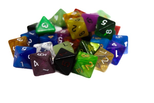 8-zijdige dobbelsteen