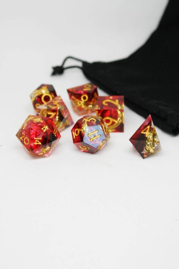 7 stuks dobbelsteen set "Lord of the Rings"