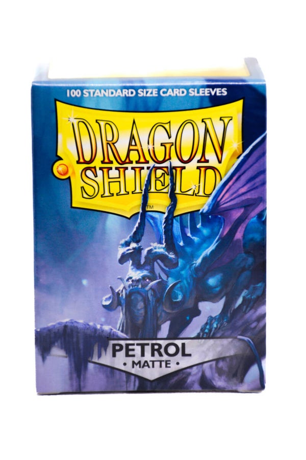 Dragon Shield Standard Size Card Sleeves - Petrol Matte 100 Stuks