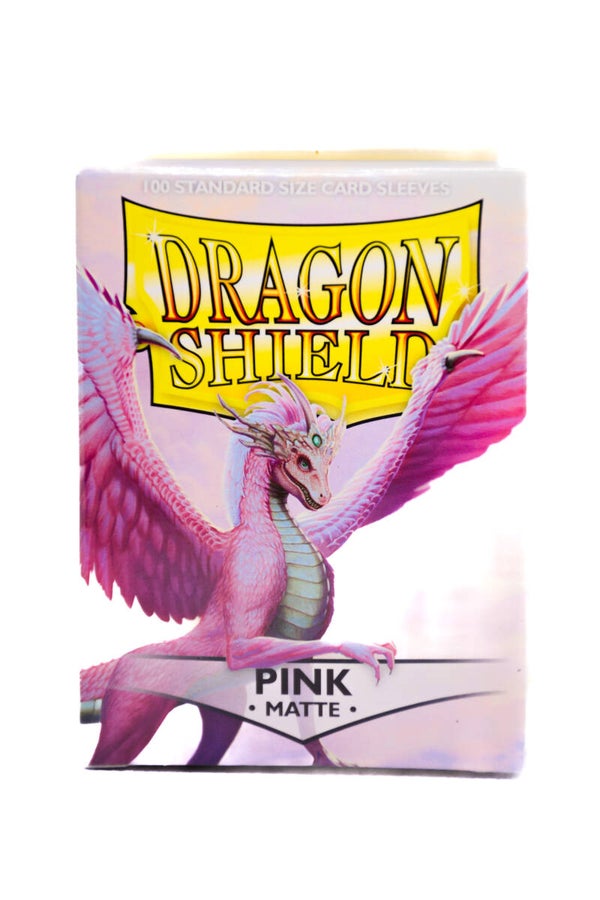 Dragon Shield Standard Size Card Sleeves - Pink Matte 100 Stuks