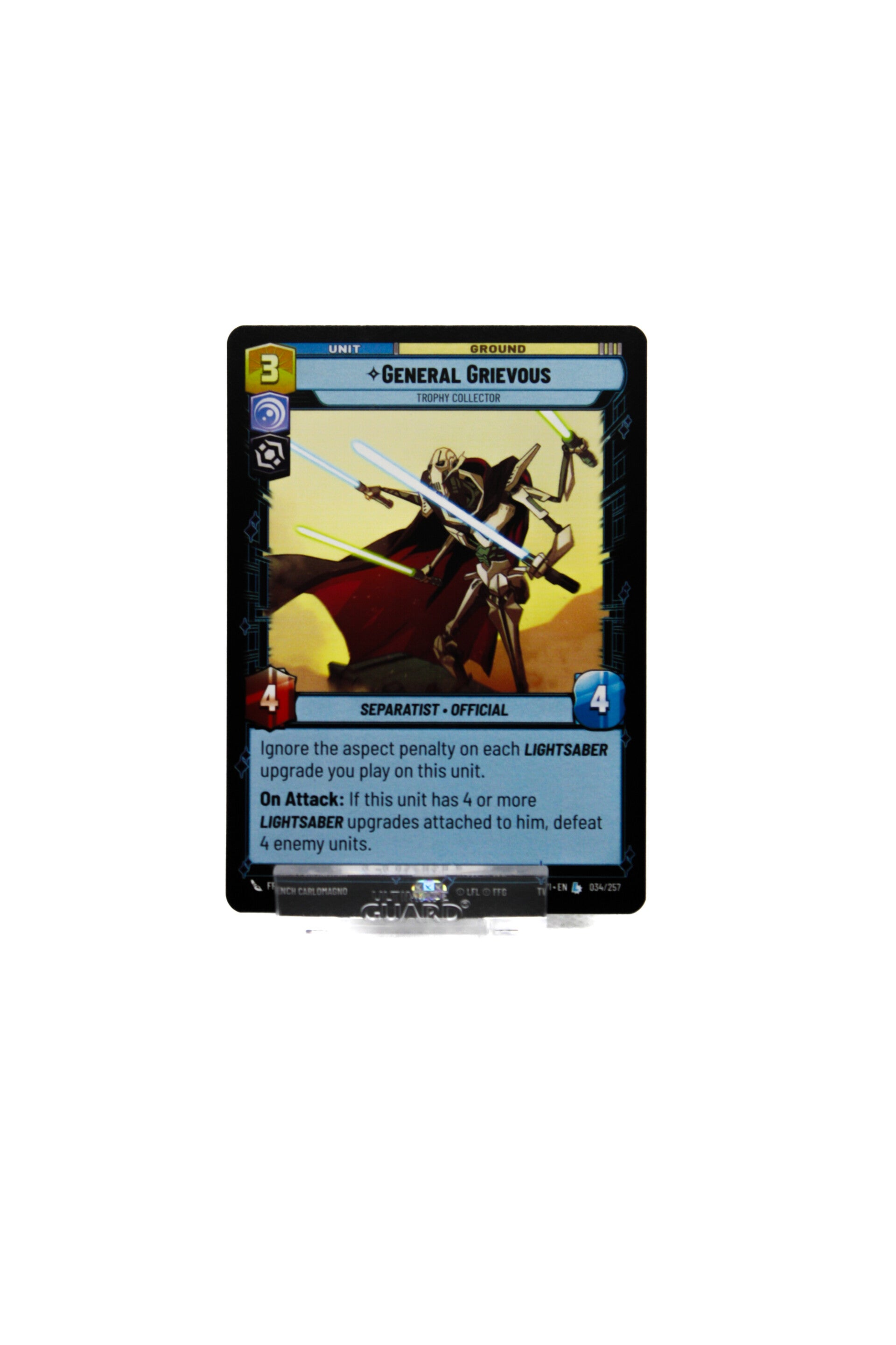 General Grievous, Trophy Collector