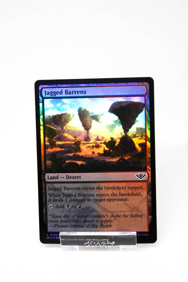 Jagged Barrens FOIL
