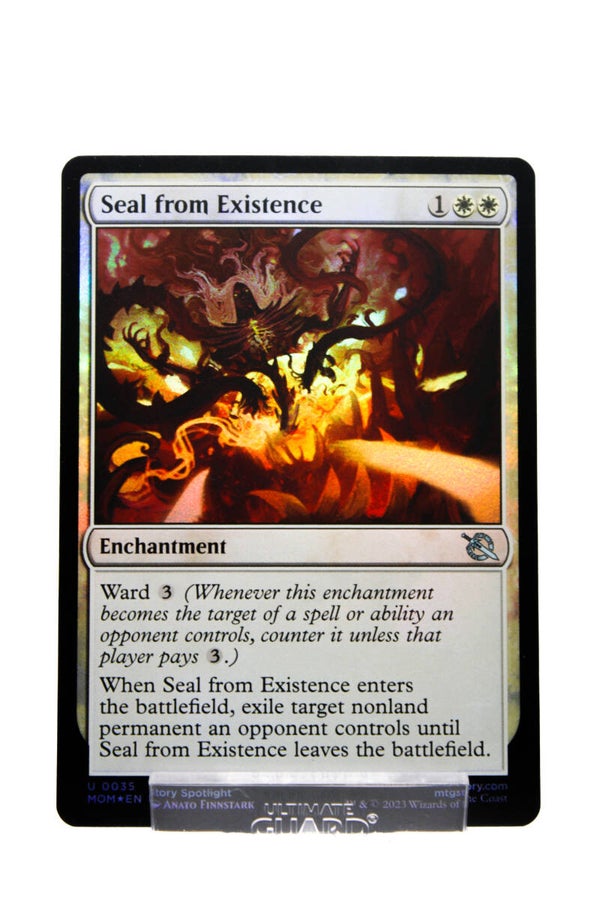Seal from Existence FOIL