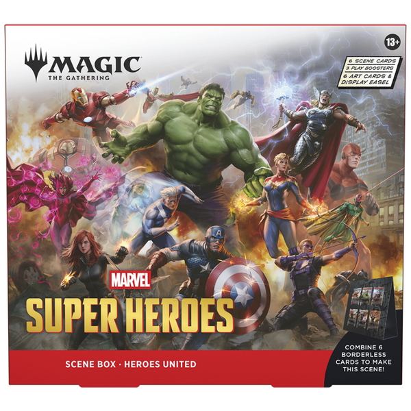 PRE ORDER - Marvel Super Heroes: Scene Box Heroes United