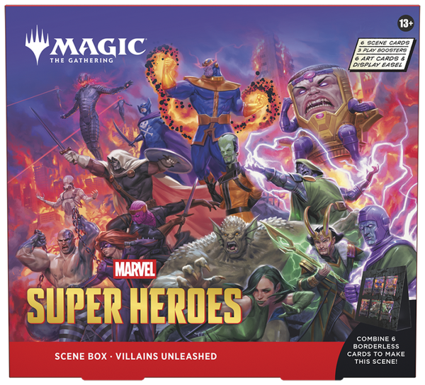 PRE ORDER - Marvel Super Heroes: Scene Box Villians Unleashed
