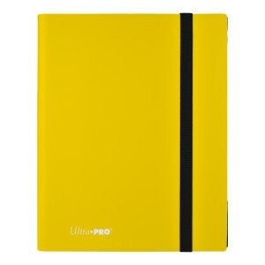 9-Pocket Eclipse Pro Binder: Lemon Yellow