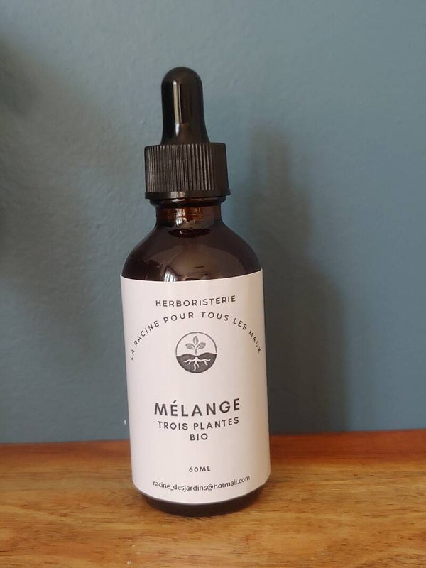 Teinture mère ''Mélange 3 Plantes''