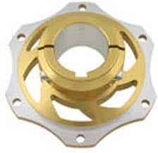 Bremsscheibenaufnahme 40mm gold