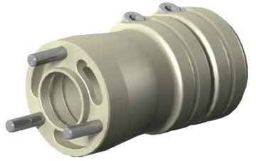 Praga MAGNESIUM R MOD. HINTERRADNABE Ø50XL115MM